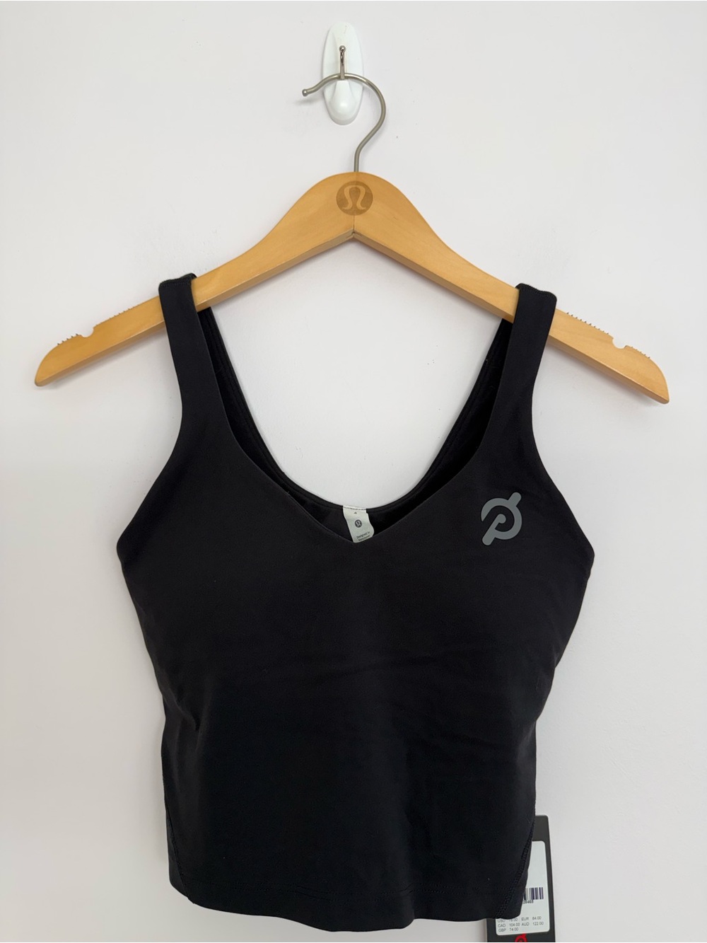 Lululemon Align Tank Top Black Size 4 Peloton NWT